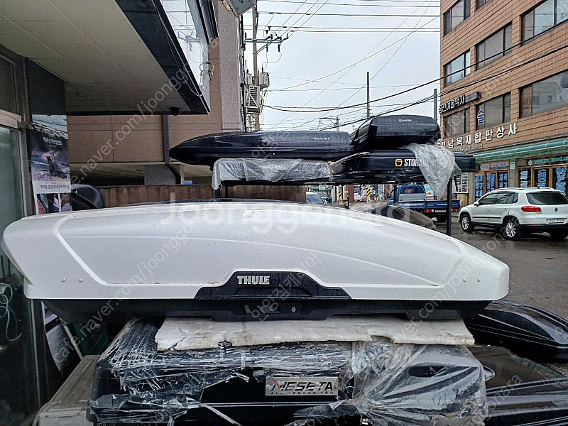 툴레 하프로 팩라인 코토 일체형 루프박스 루프탑텐트 가로바 자전거캐리어 어닝 중고 판매,당일매입(상시 업데이트)--7